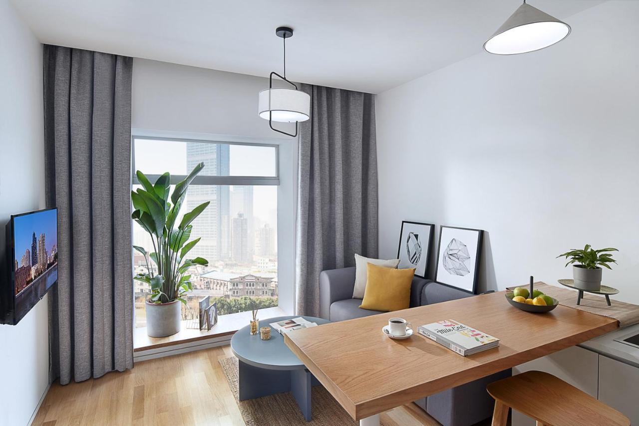 Base-Shanghai Suhe Serviced Apartment, Near East Nanjing Road & People'S Square Exterior foto